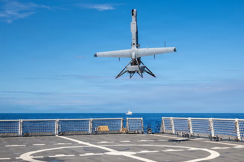 260715 G IC479 1318 V BAT drone lands on USCGC Kimball WMSL 756 during RIMPAC 2026